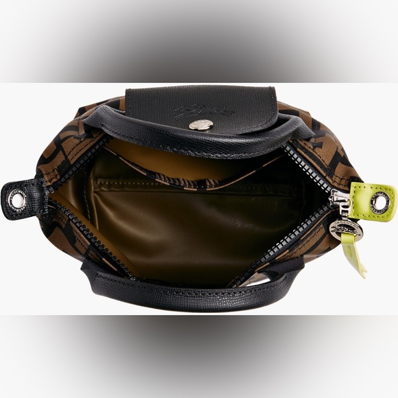 ❌SOLD❌LONGCHAMP Mini Logo Top Handle Crossbody Bag - Picture 5 of 11